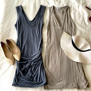 James Perse Size 1 Super Soft jersey dress bundle!